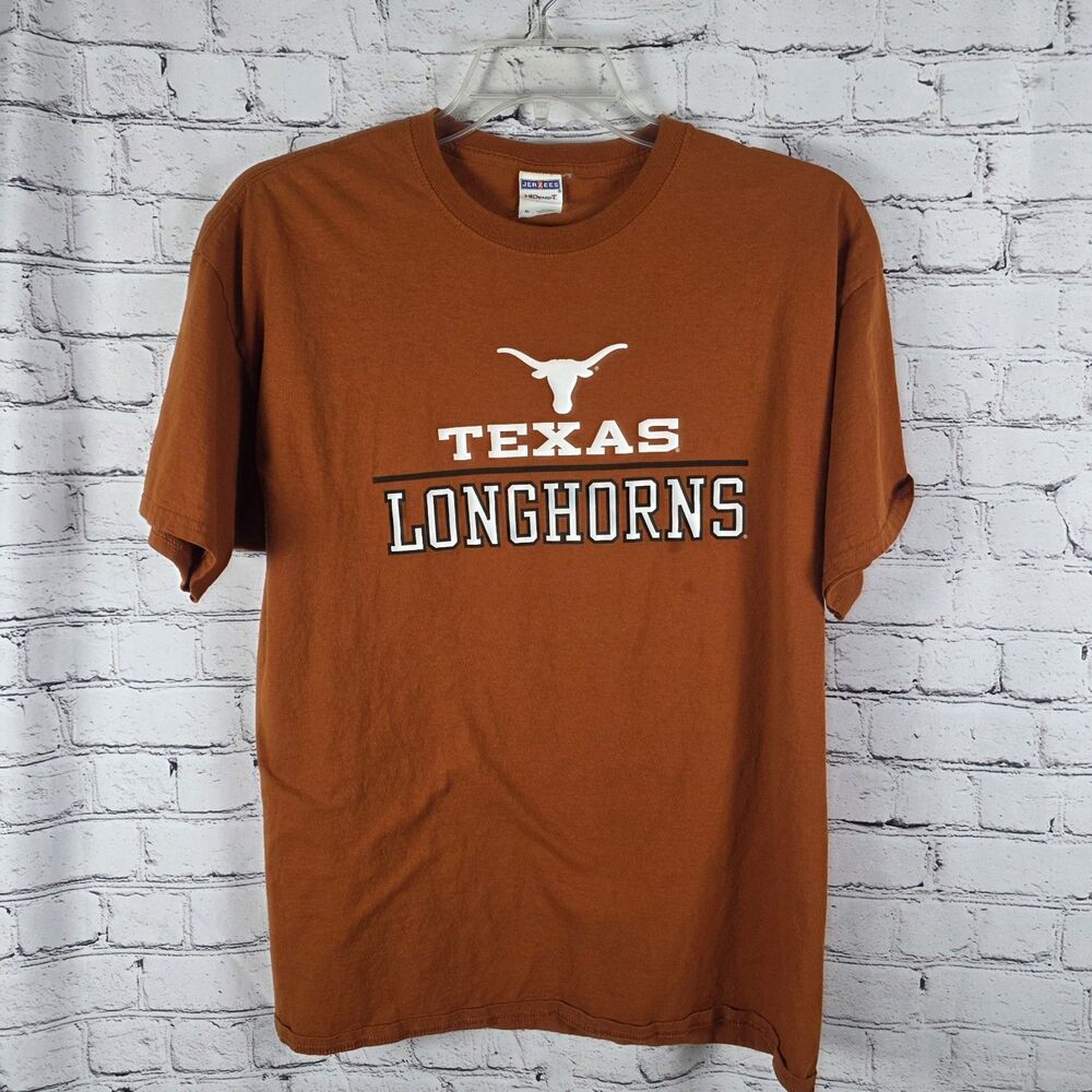 Texas Longhorns Men's XL Orange Graphic Steerhead T-Shirt